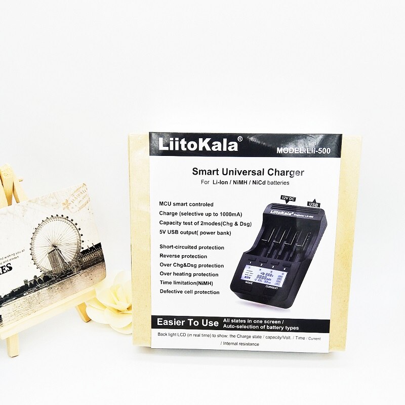 LiitoKala Lii-100B lii100 lii202 lii402 lii500 lii600 lii-500s Battery Charger