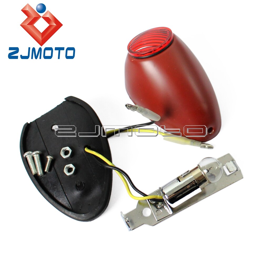 Sidecar garde-boue lumière pour Zundapp DB DS DBK KS KS750 side-car 12V ampoule rouge feu arrière pour BMW R75 R51 R61 R66 R71 universel