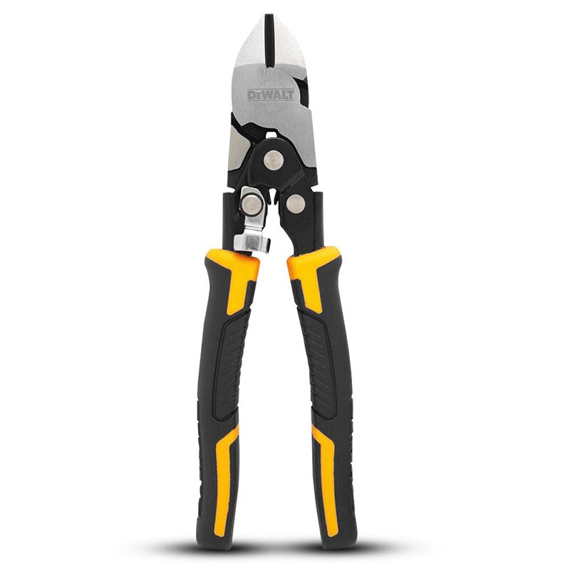 DEWALT Pliers Set Compound Action Lineman Pliers Insulated Chrome Vanadium Steel High Strength Durability Multifunction Plier: DWHT70275 1PC