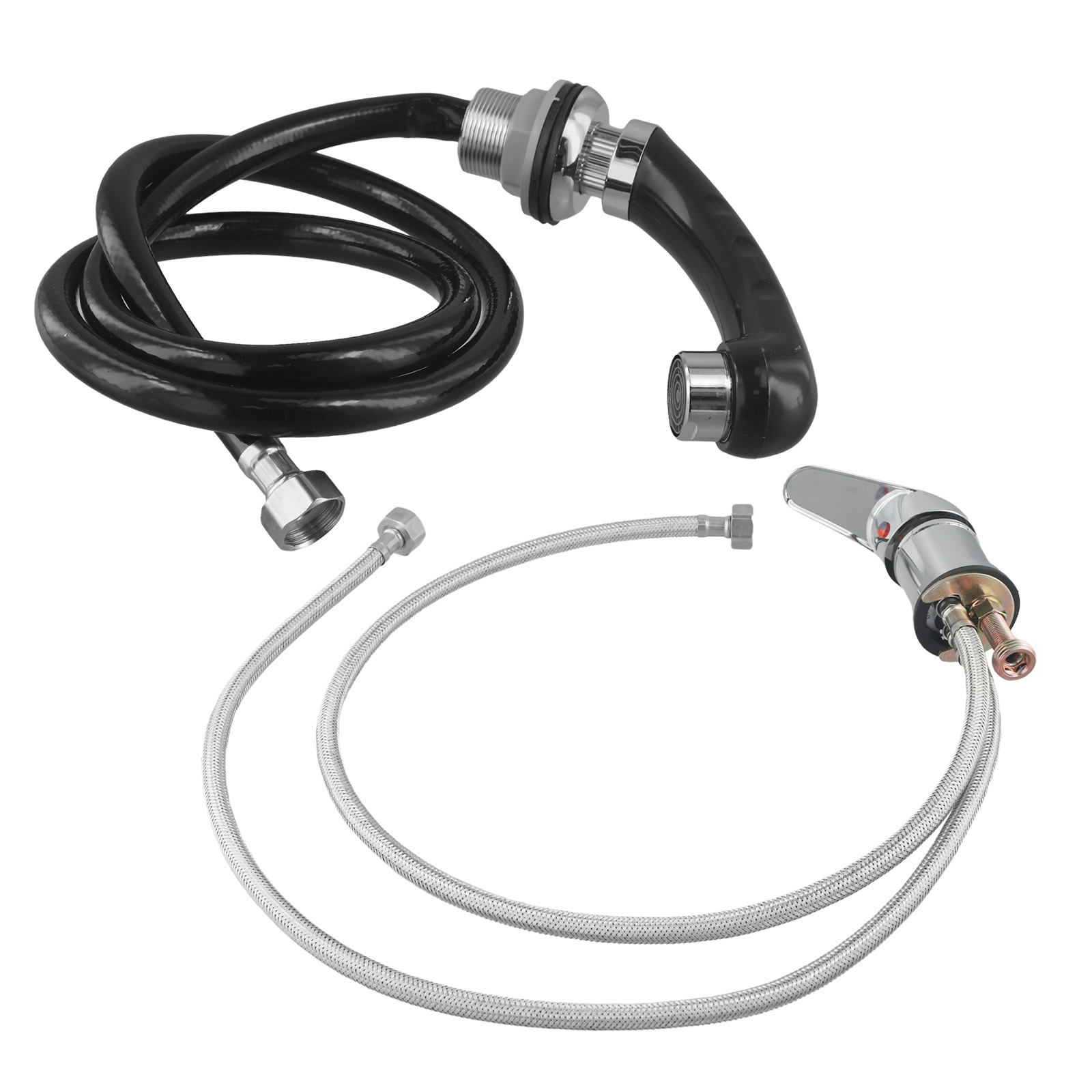 Shampoo Bed Mondstuk Douche Water Mengkraan Gootsteen Handdouche Met Slang Kapper Kraan Voor Stoel Badkamer Producten