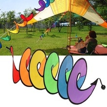 Klassieke kind speelgoed Camping Tent Opvouwbare kleurrijke Regenboog Spiraal Windmolen Wind Spinner baby familie outdoor play game speelgoed