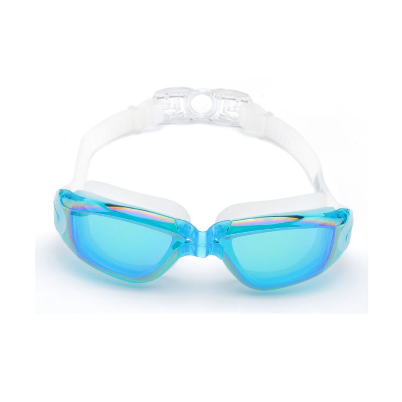 Swimming Goggles Women Men Adjustable UV Protect Waterproof Anti fog Eyewear Swim Pool Diving Water Glasses Gafas: GRAY