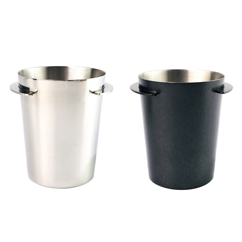 Stainless Steel Coffee Dosing Cup Bean Grinding Machine For Espresso Machine Dosing Cup