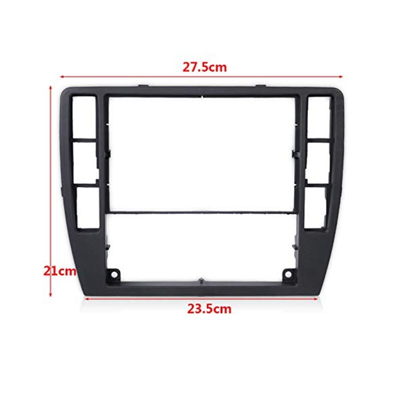 Panel de Radio embellecedor para consola central de tablero Interior, marco de Radio para PASSAT B5 2001 2002 2003 2004 2005