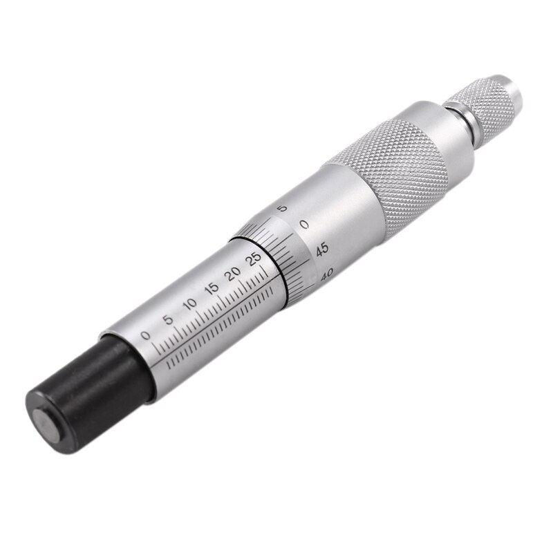0-25Mm Opvoerhoogte Micrometer Micrometer Probe Micrometer Platte Kop Optische As Platte Kop Optische As Φ12mm Met gaten