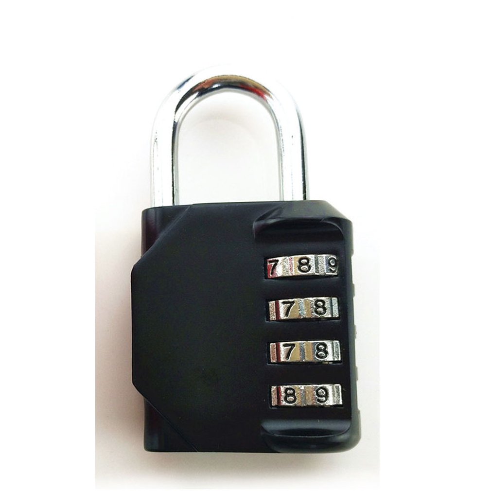 large size 4 digit Number Code Lock Resettable padlock Security Digital Combination Locks for Travel Suitcases Luggage