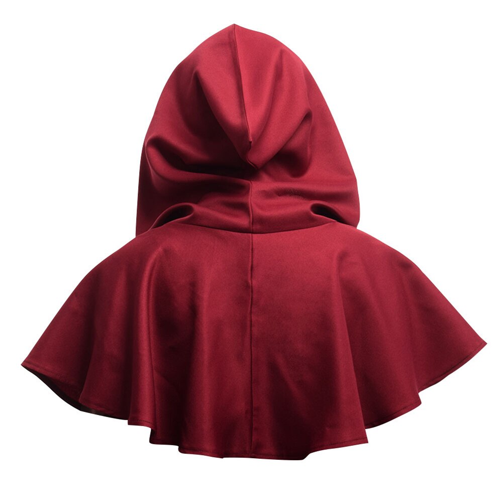 Moyen âge capuche corde Cape sorcière médiévale Halloween Costume Cosplay accessoires pour enfants unisexe accessoires de costumes
