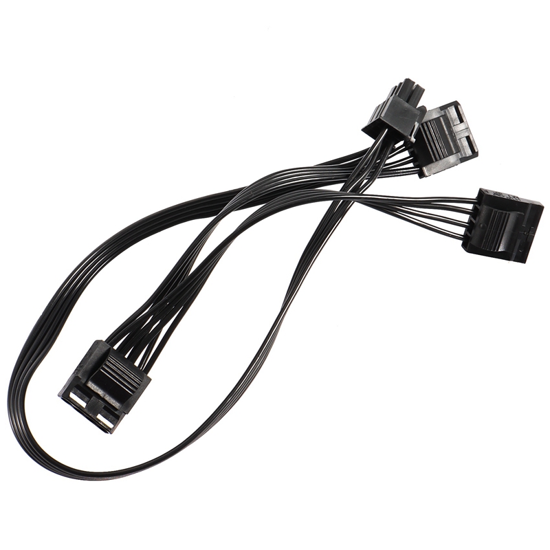 6 Pin to 3X IDE Driver Power Cable for EVGA Supernova 650 750 850 1000 1600 2000 G2 G3 P2 T2 GS