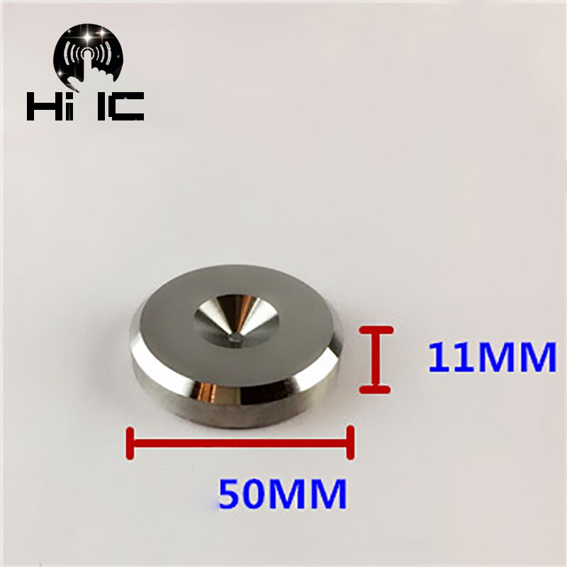 4 Pcs 304 Rvs Speaker Spikes Cd Versterker Draaitafel Pad Stand Voeten Luidspreker Box Spikes Cone Vloer Voet Nail: Pad B