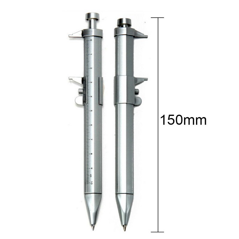 150mm Vernier Caliper Pen Multifunction Gel Ink Pen Vernier Caliper Vernier Caliper Ballpoint Pen Student Office