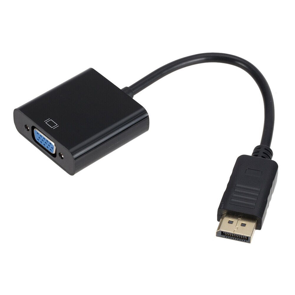 DP Display Port Male to VGA Female Converter Adapter Cable For PC Laptop VGA Adapter Cable Converter