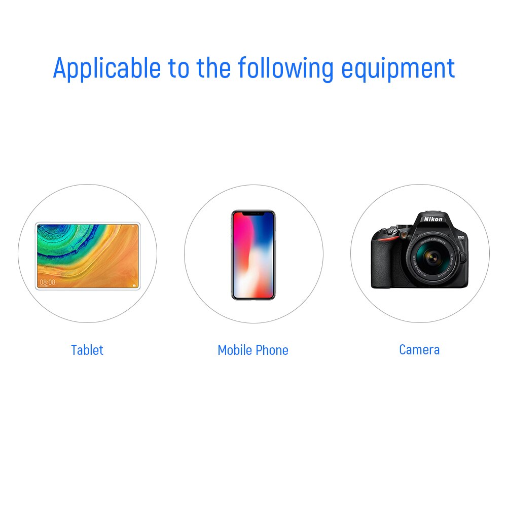 0.5m~2m Foldable Photography Tripod Light Stand Mount Camera Photo Digital 360 Degree Fluid Head with Phone Holder