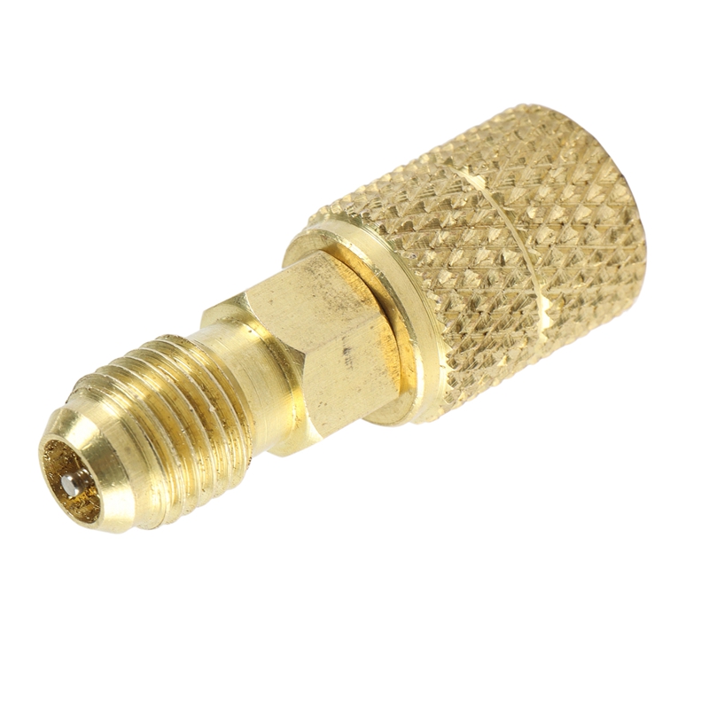 Adaptateur femelle R410 5/16 pouces, SAE mâle 1/4 pouces, SAE mâle 5/16 pouces, SAE femelle 1/4 pouces, SAE pour R410 R32 R22, 4 pièces