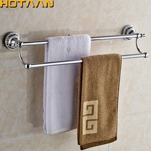 (24",60cm)Double Towel Bar With Ceramic Chrome Finish/Towel Holder,Towel Rack,Bathroom Accessories YT-11898