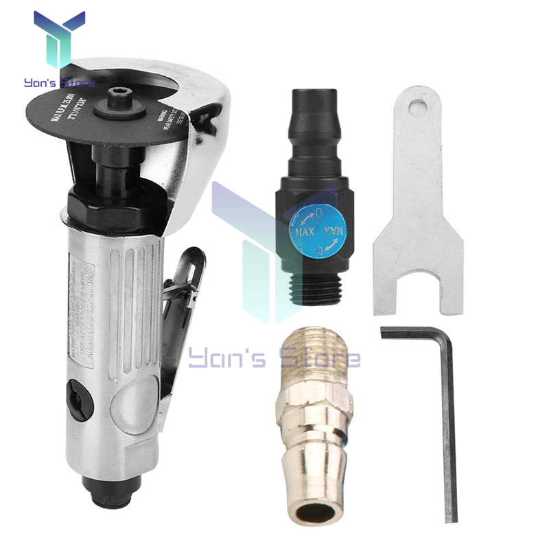 Pneumatic Metal Cutting Machine Cut Off Grinders Adjustable Round High Speed Sanding Pad Air Cutter Pneumatic Cutting Machine
