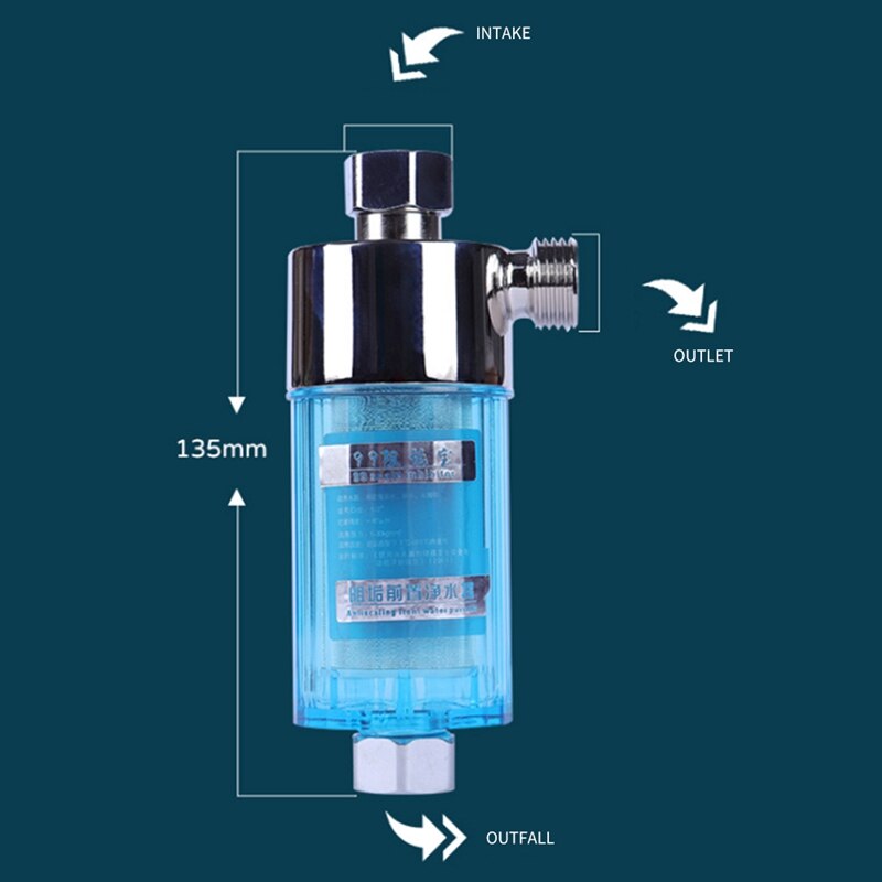 Water Heater Anti-Scaling Filter Smart Toilet Washing Machine Descaling High-Flow Household Tap Water Pre-Filter