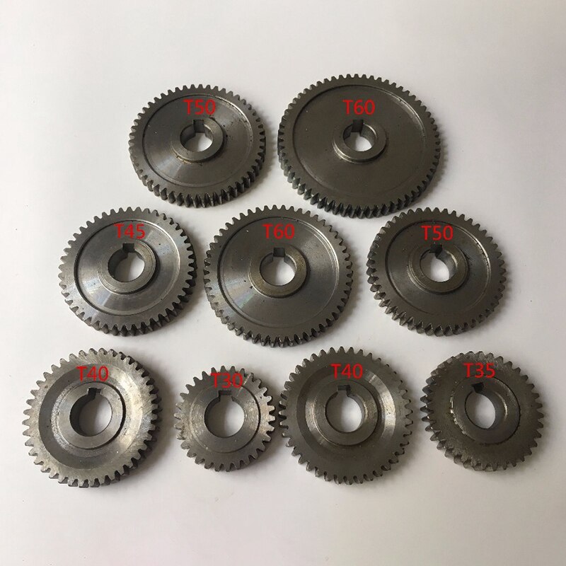 9 Teile/satz CJ0618 Haushalt Kleine Drehmaschine, Mikro Drehmaschine Getriebe, Metall Austausch Getriebe