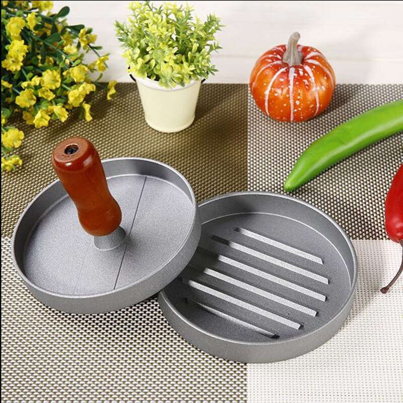 Presse à Hamburgers RÖSLE PRO - Acier Inoxydable 18/10 - Forme Des Steaks Parfaits - Lavable Lave-Vaisselle