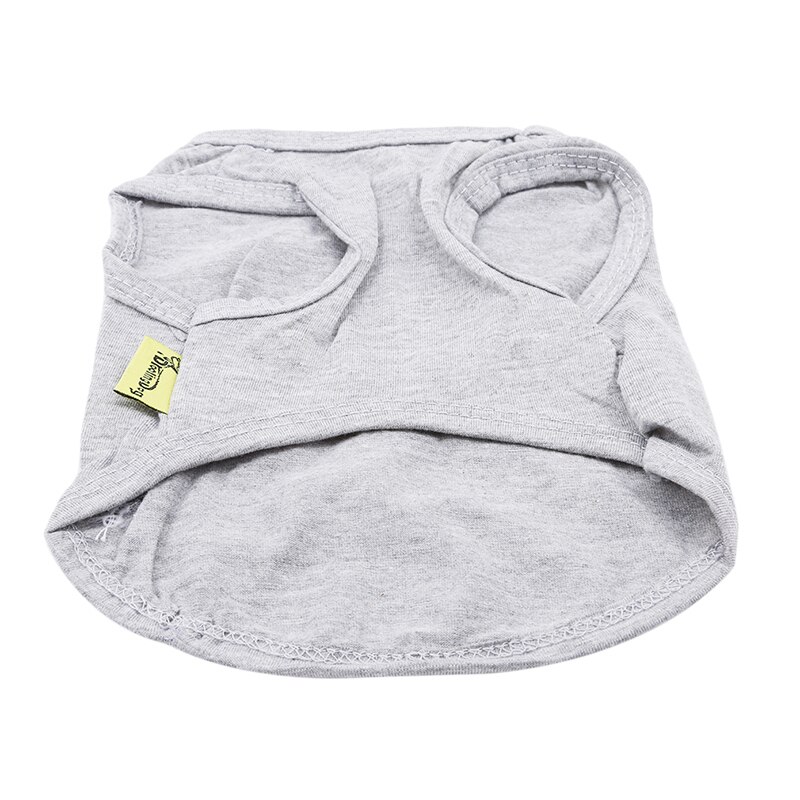 Mignon chien chat chemise vêtements pour animaux de compagnie printemps été gilet respirant pour chats petits chiens carlin chaton tenue