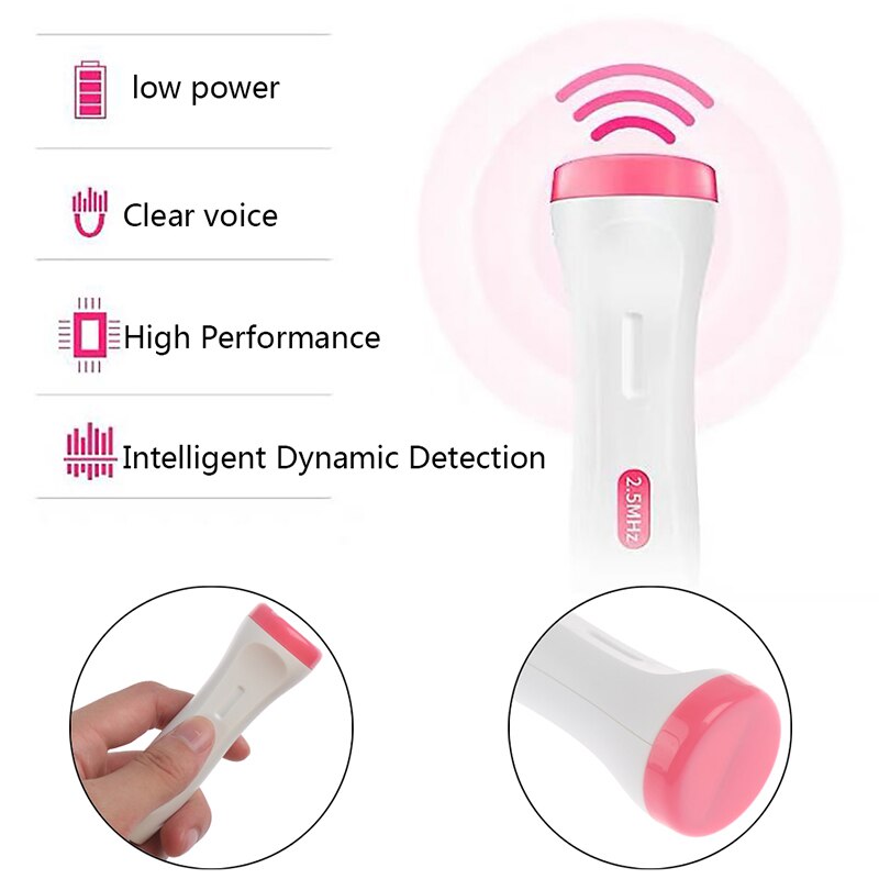 fötal Meter Baby Herz Schlagen Bewertung Monitor Schwangerschaft Fötus