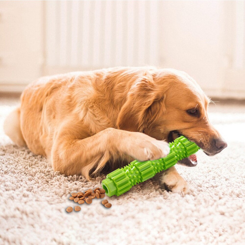 Hond Speelgoed Tpr Weerstand Te Bijten En Lek Voedsel Molaire Staaf Training Bite Speelgoed Kunnen Snacks