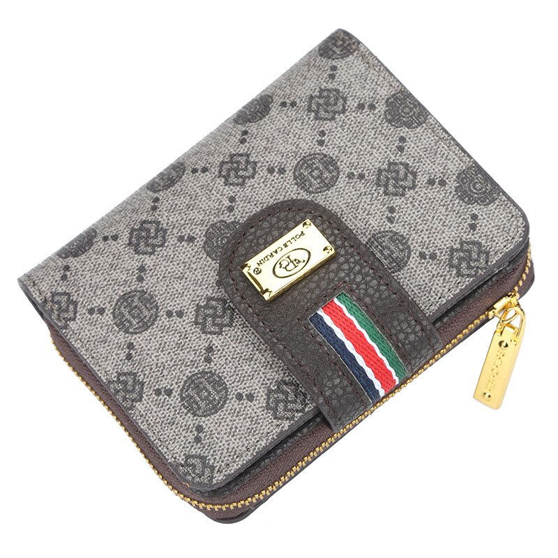 Billeteras largas para mujer, Cartera de grande de para mujer, tarjetero de cuero PU, monedero de para mujer, billetera con cremallera y borlas para niña: 2-type3