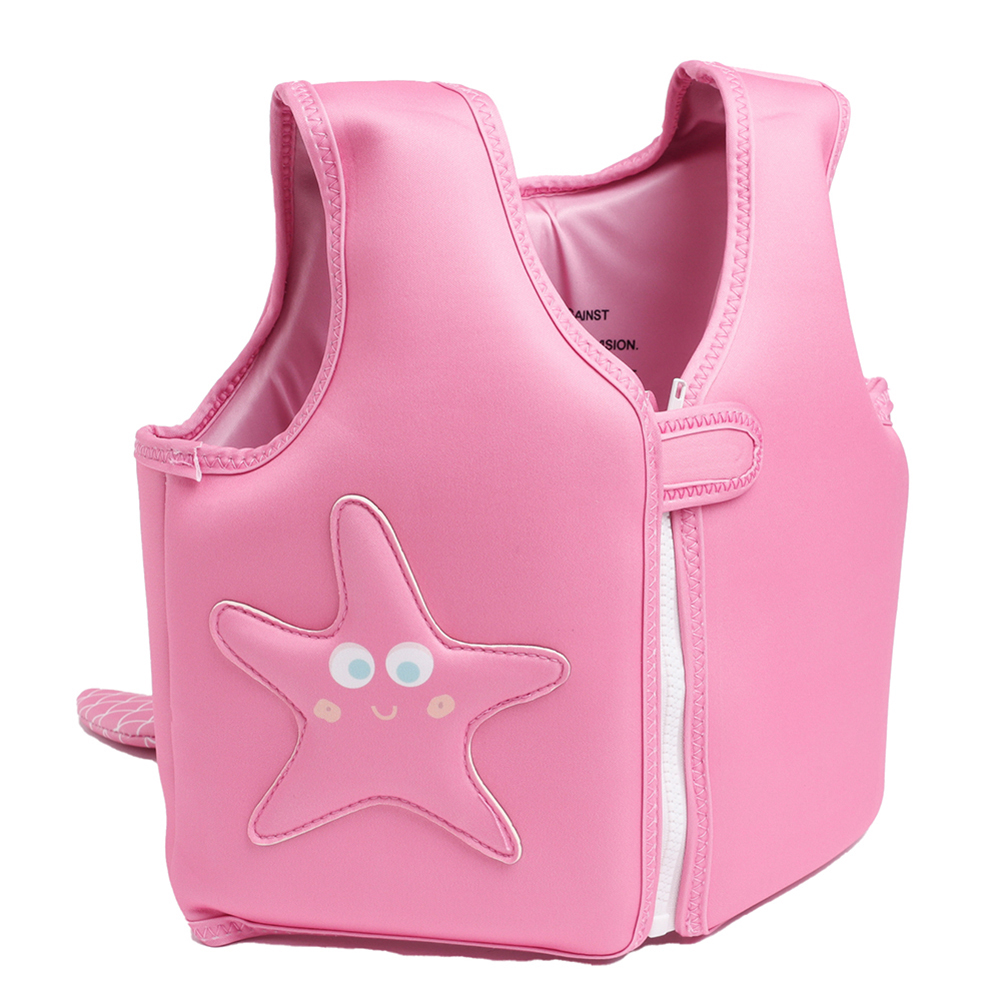 Kids Life Jackets Baby Swimsuit Children Life Vest Inflatable Swim Vest Swimming Aid Buoyancy Clothing Swimming Pool Accessories: Navy Blue