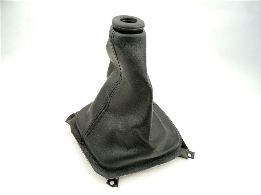 1PC Versnelling Stofdicht cover voor Hyundai Tucson Versnellingspook stofkap Zwart lederen