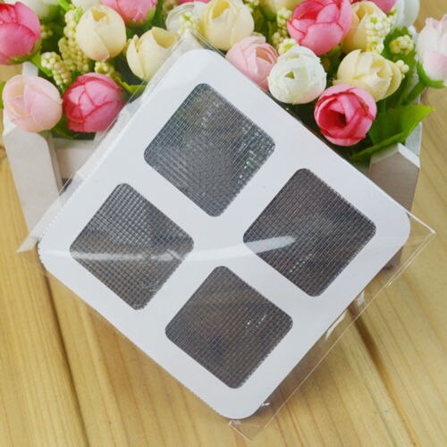 6Pcs Anti-Insect Door Window Mosquito Window Net Mesh Repair Screen Patch Kit Holes Crack: Default Title