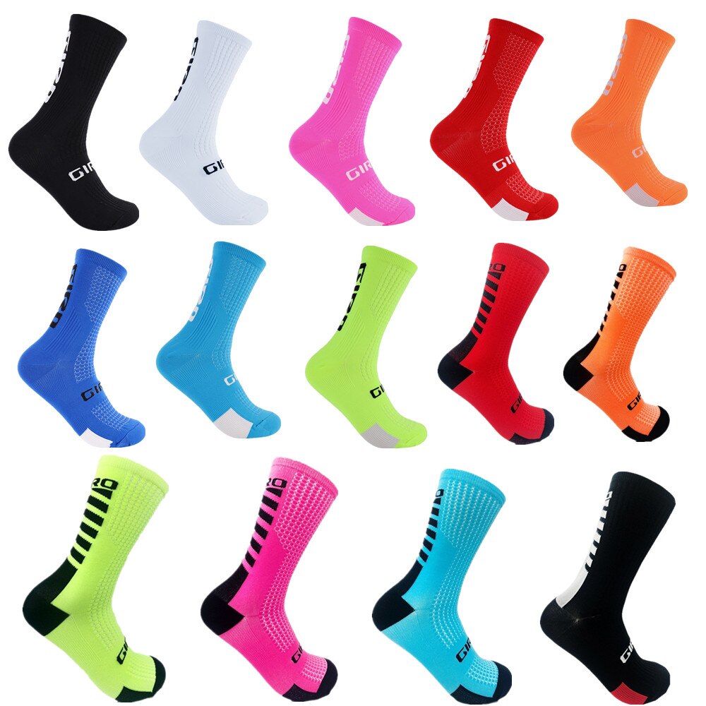 Gir cycling socks compression socks men and women soccer socks Sports basketball socks 14 Color