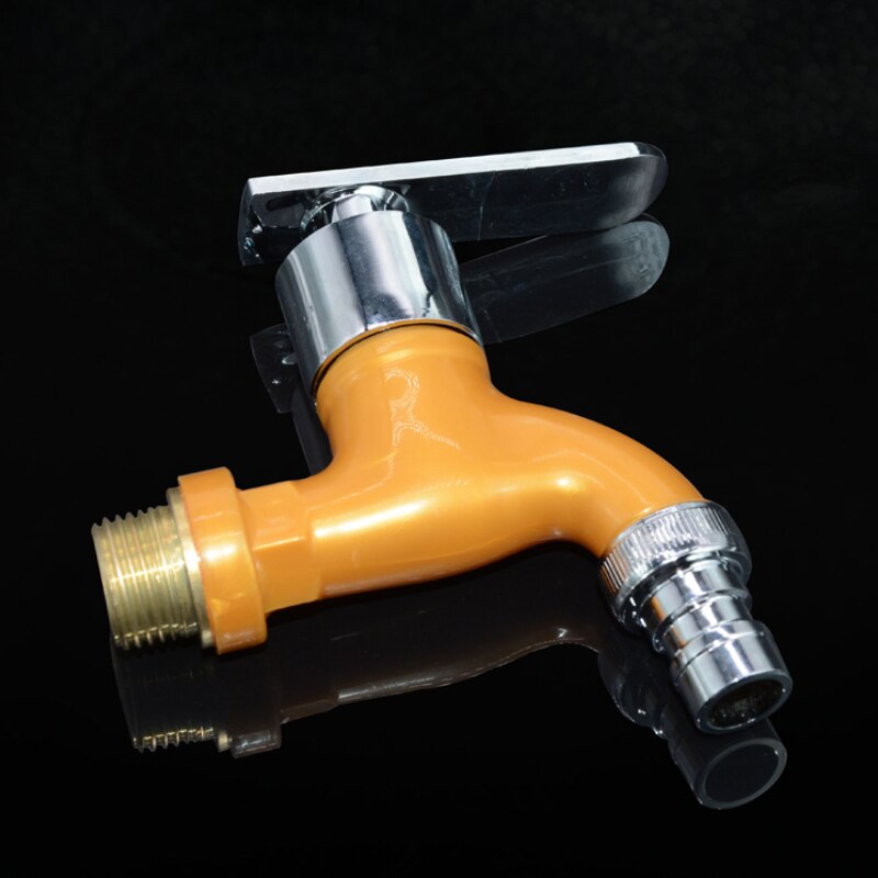 Tuin Irrigatie Slang Fitting Pijp Kraan Keuken Badkamer Wasmachine Kraan 1/2 Inch Mannelijke Plastic Kraan: C