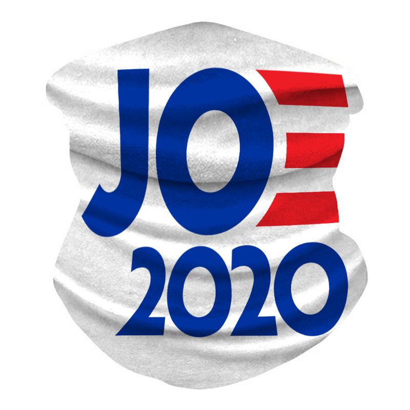 Joe biden bedrukt gezichtsmasker halve zon stofbescherming sjaal 3d print  x3uf: 10