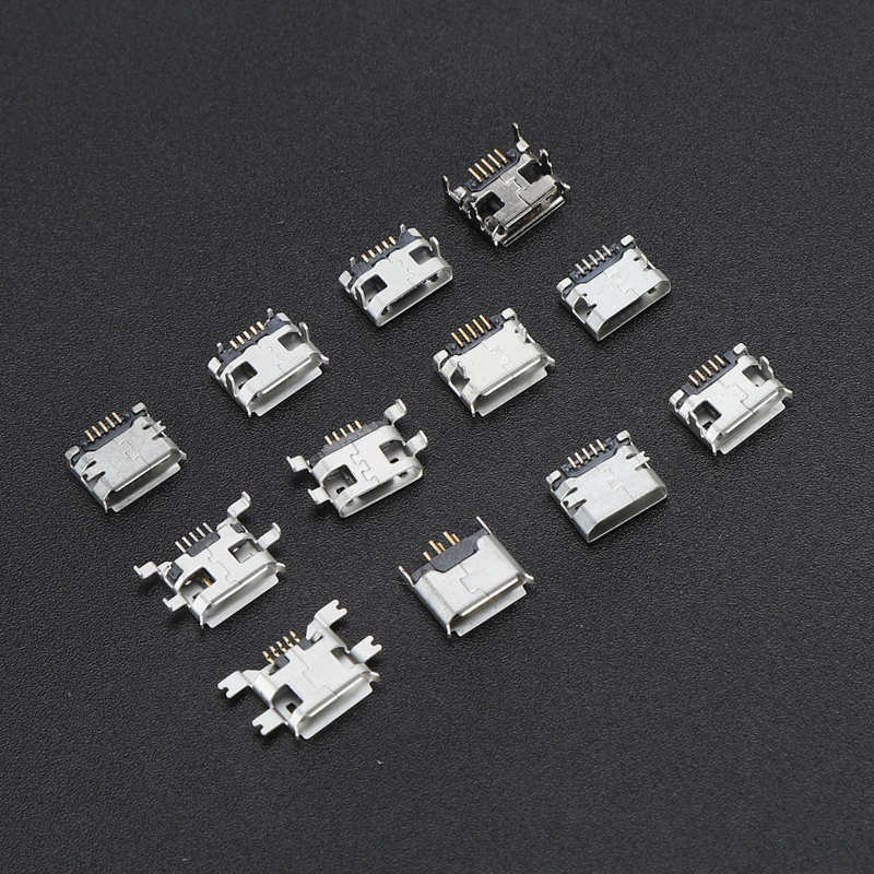 Micro Usb-poort Micro Usb Connector Voor Industriële Voor Connector Voor Componenten Voor Usb Smd Connector