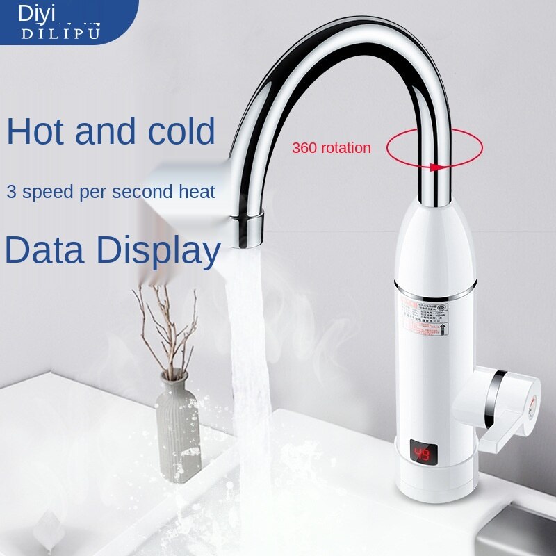 Instant heating with electric faucet