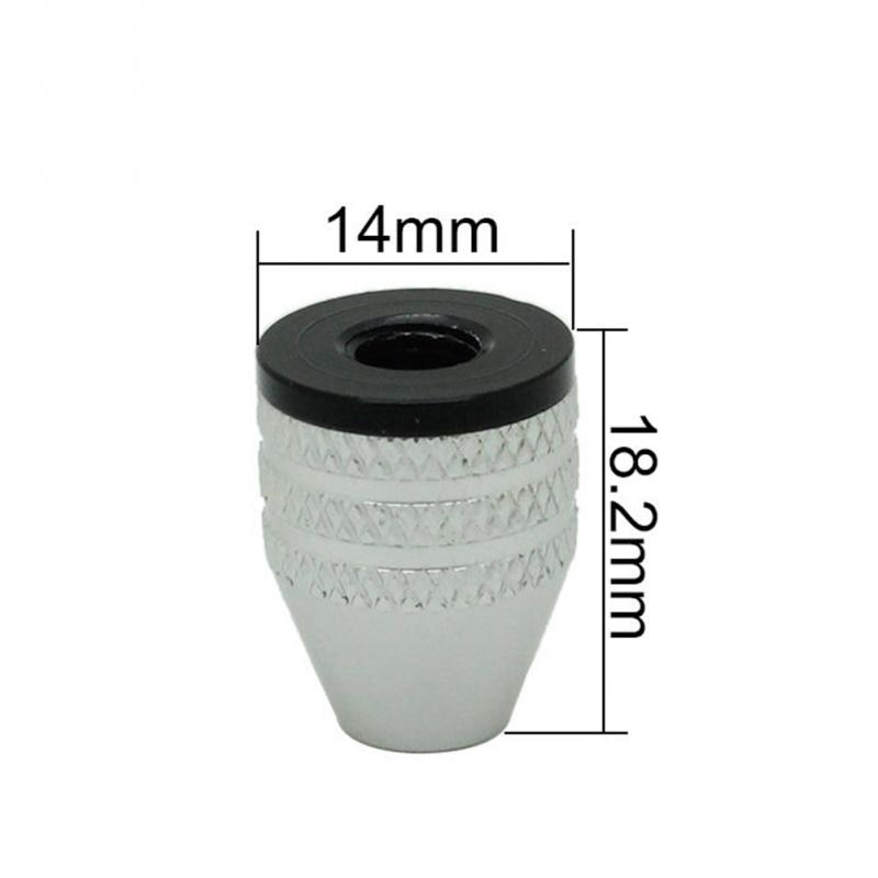 Portabrocas para MANGO giratorio, tiradores redondos eléctricos, aleación de aluminio transformable Manual sin llave para amoladora eléctrica, máquina de clavos