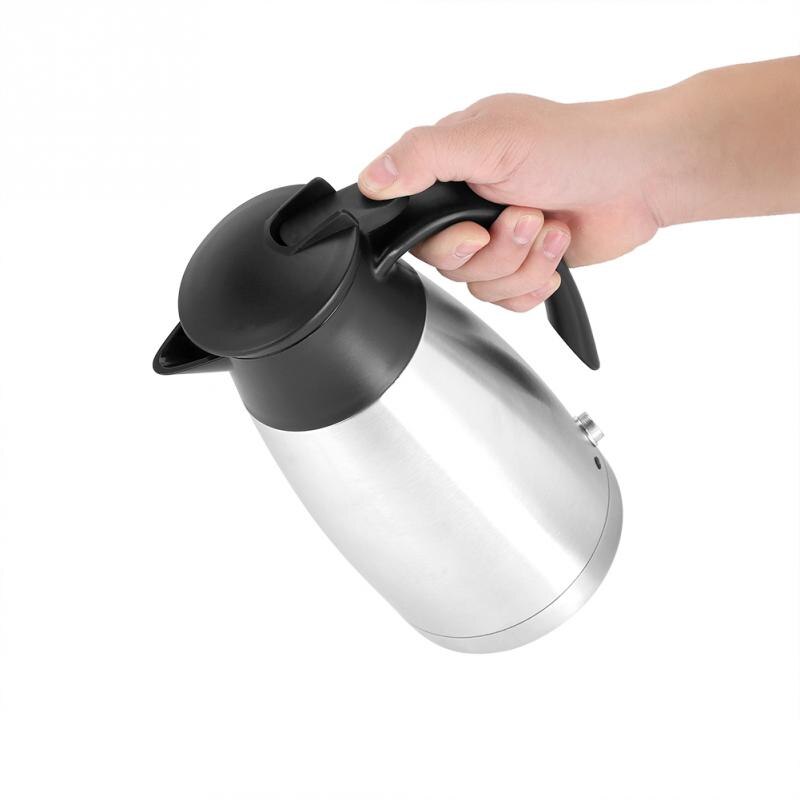 Hervidor eléctrico para coche de 12V/ 24V 1000ml pava para calentar agua y calentar agua