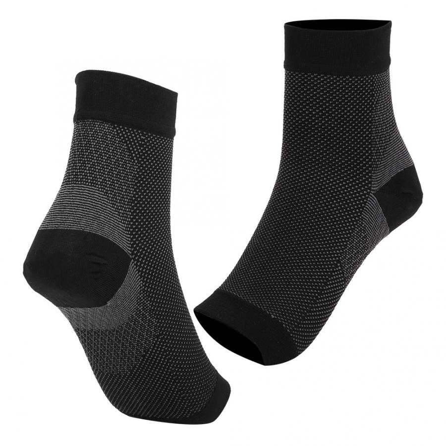 1 Paar Enkelbrace Compressie Ondersteuning Mouwen Elastische Ademend Letsel Herstel Gewrichtspijn Mand Voet Sokken Enkelbrace Guard
