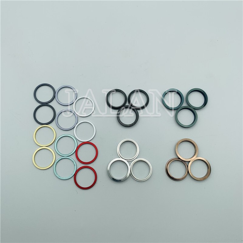 iPhone 11 Pro Max Camera Lens Bezel - Metal Replacement Ring for Back Cover Repair