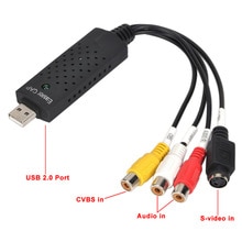 Draagbare Easycap USB 2.0 Audio Video Capture Card Adapter VHS Naar DVD Video Capture Converter voor Win7/8/ XP/Vista