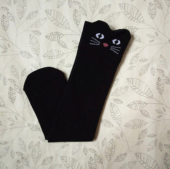 Spring Autumn Cute Cartoon Socks for Children Lovely Animal Soft Cotton Kids Baby Socks Cat Dog Toddler Girls Knee High Socks