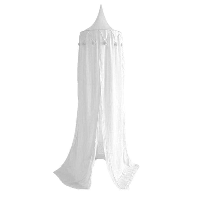 Kinderen Kids Bed Luifel Beddengoed Koepel Tent Room Decor Bedcover Klamboe Gordijn: White