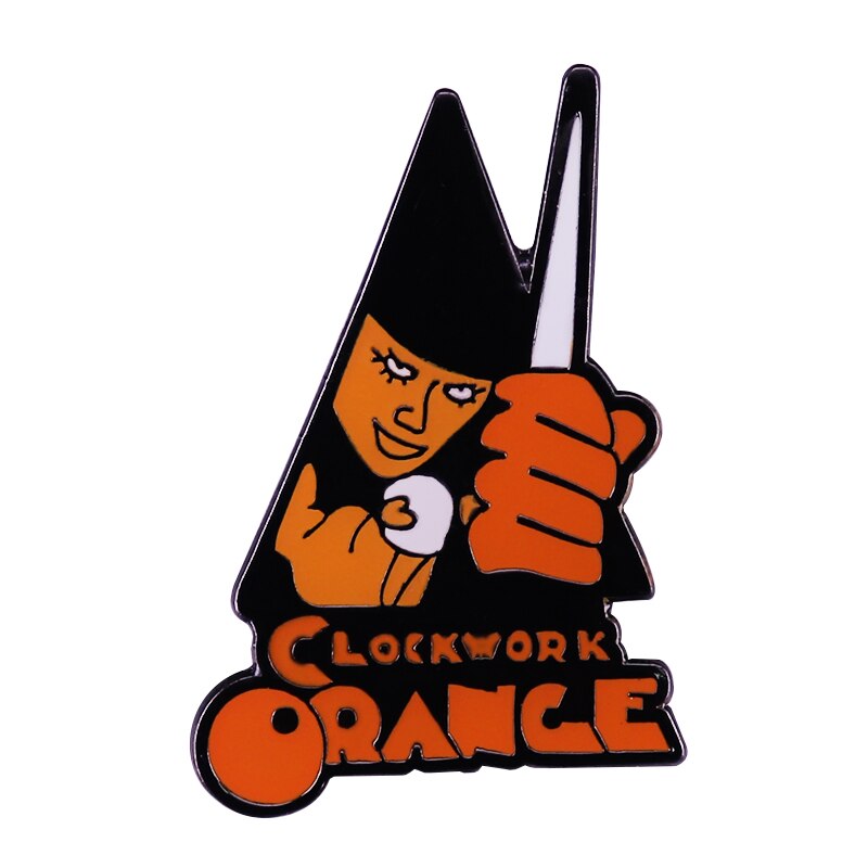 A Clockwork Orange Pin Badge Ultra Violence Droog Film Brooch: 04