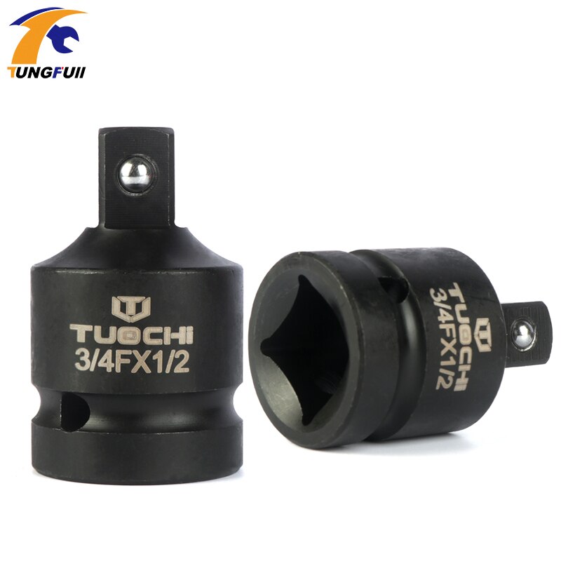 1Set Socket Converter Adaptor 1/4 1/2 3/8 3/4 for Car Bicycle Garage Repair Tool Hand Wrench Tool Set Impact Socket Adaptor