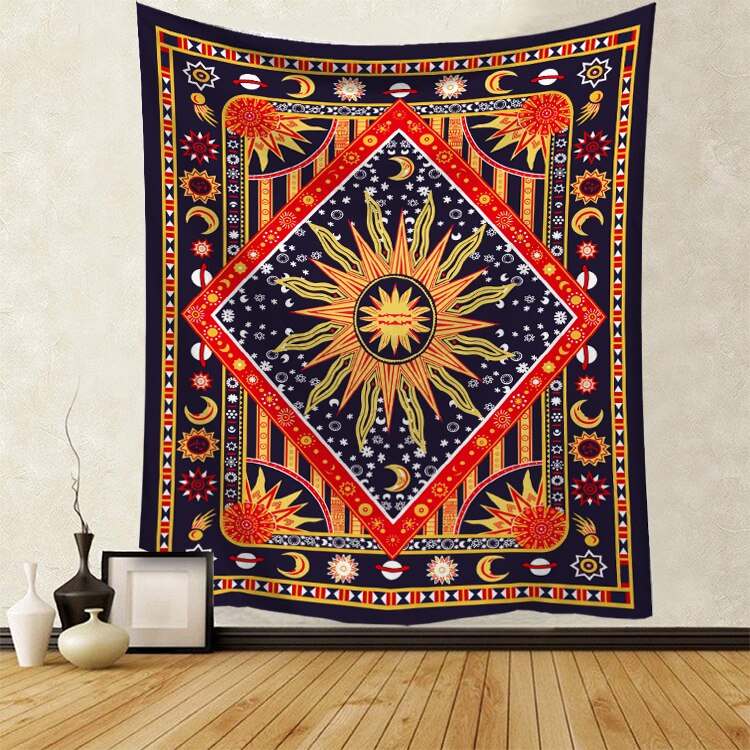 95 x 73 cm mandala gobeläng indisk vägghängande dekor strand bohemisk hippie överkast: 12