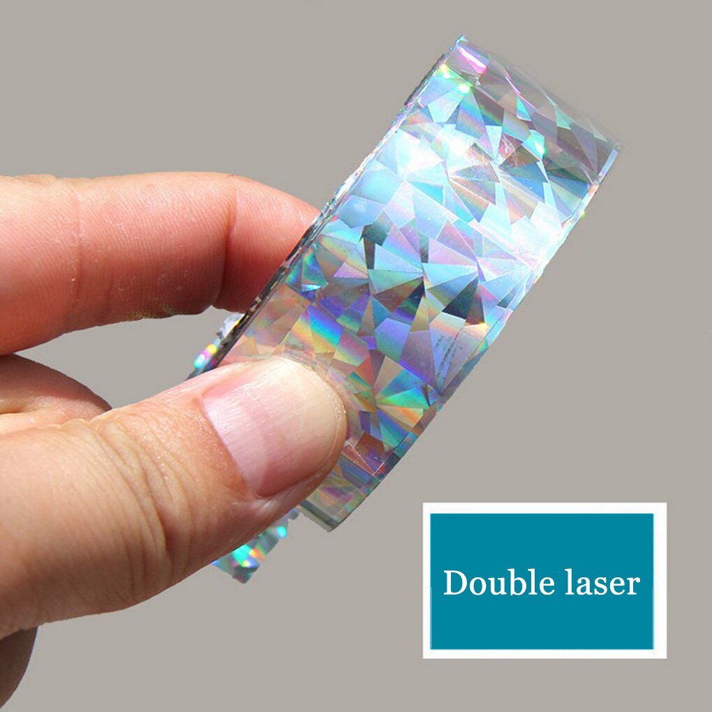 Cinta reflectante de doble cara, cinta reflectante para el miedo de pájaro, casa, jardín, granja, pájaro, cinta repelente, Flash Visual, dispositivo Anti-pájaro