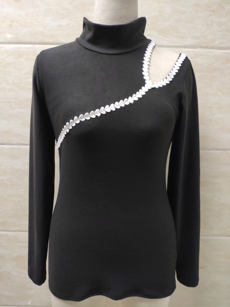 Sudadera holgada de manga larga para mujer, Camisa lisa, S-2XL, UK: L