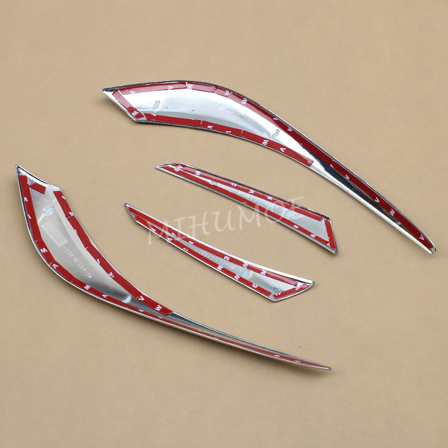 Chrome Tail Light Cover Taillight Trims Surrounds For Mazda CX-5 KF Accessories