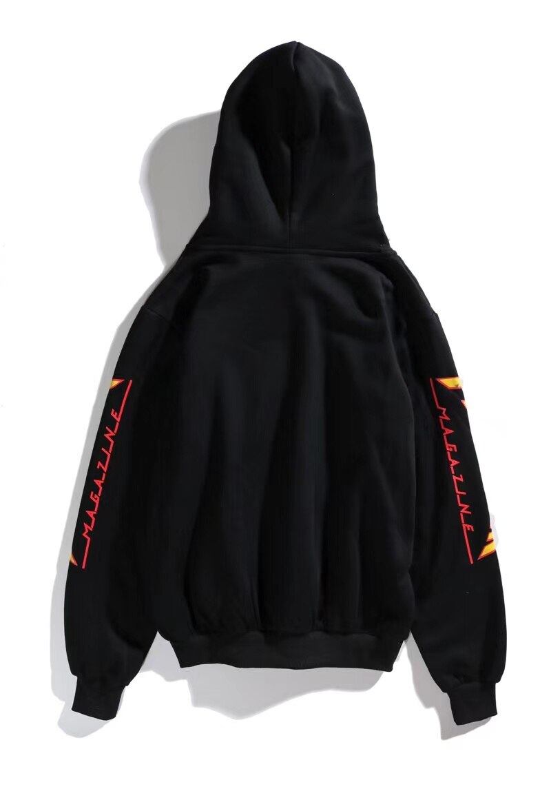 arm flame qiu dong add wool hoodies for men women movement