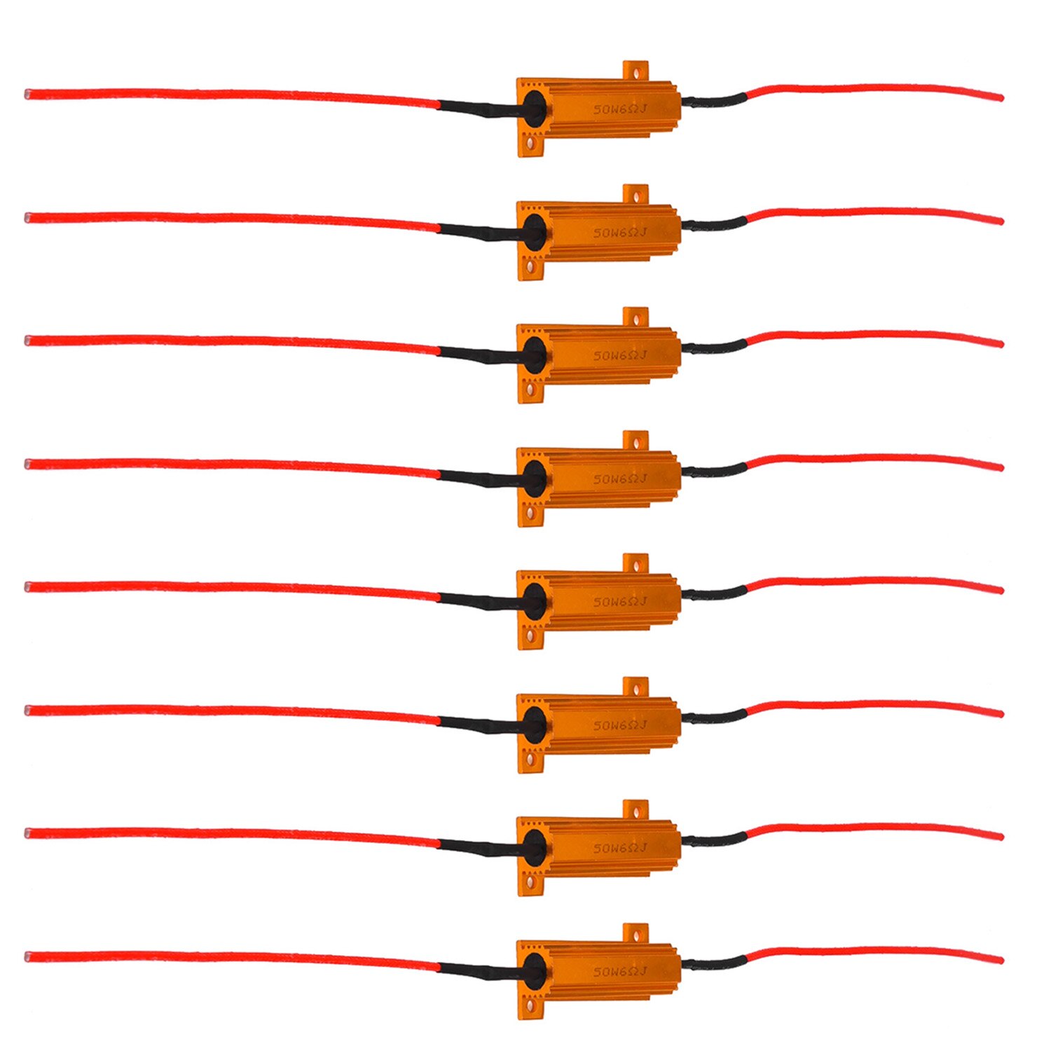 Trucks Load Resistors Turn Decoder Error Code Signal T-Taps equipment Car Accessories Cars Lights Golden Fast Turn Signal