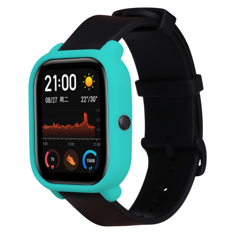 Soft Silicone Wearproof Protective Case Cover For Xiaomi Huami Amazfit GTS Smart Watch Accessories Full Edge Case Cover Shell: 8